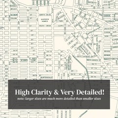 Old Map of Savannah, GA 1956 – Vintage Savannah Georgia Art