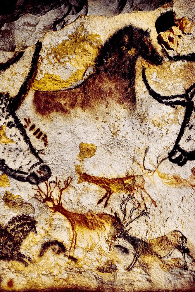 Lascaux Cave Painting Ancient Nice Print Silk Print Wall Art Home – POSTER 20×30