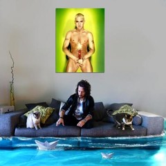 V4693 Eminem Slim Shady Shirtless Dynamite Rap Singer Decor WALL POSTER PRINT