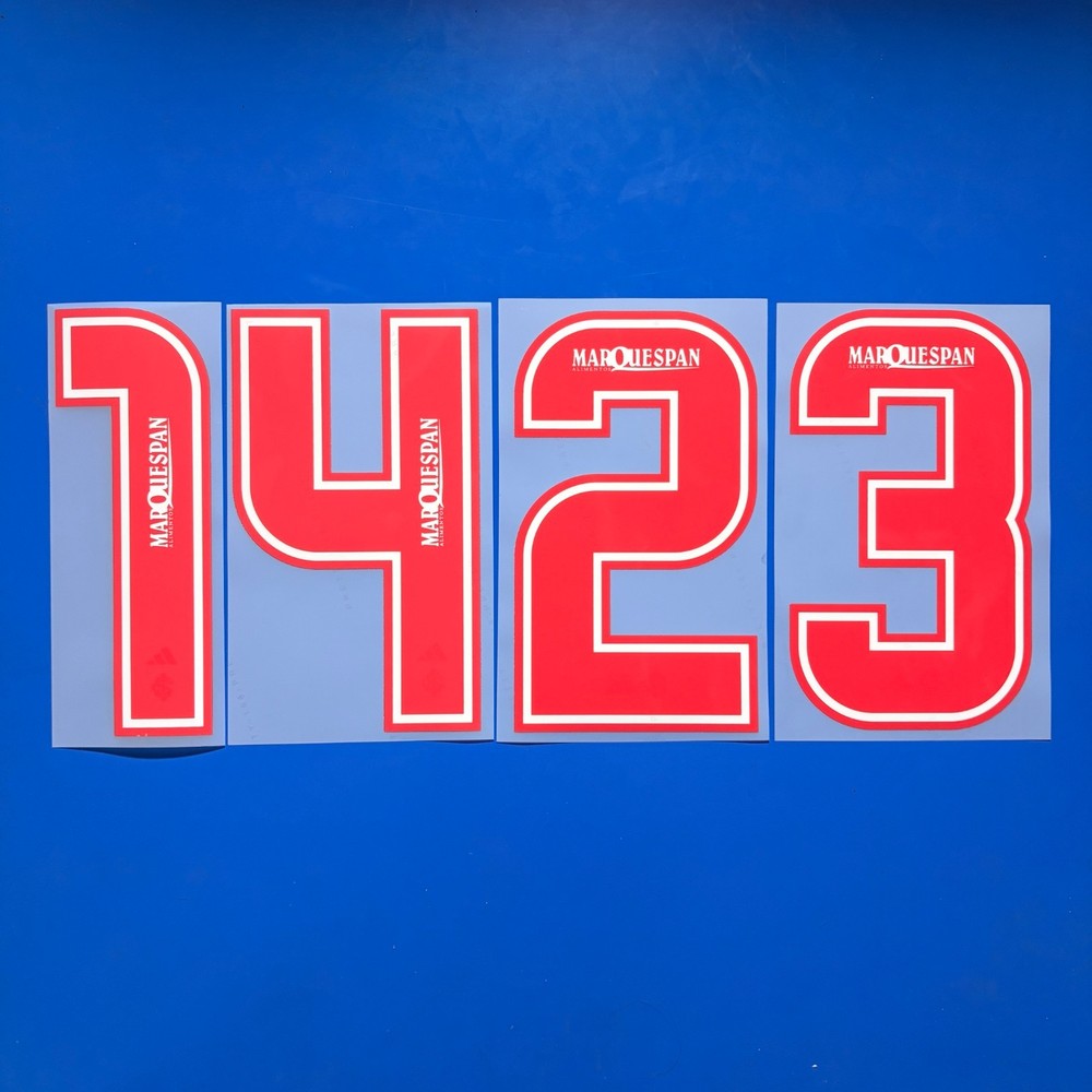 2024-25 Internaciona Name Number Personalise Customise Player Size Nameset Print