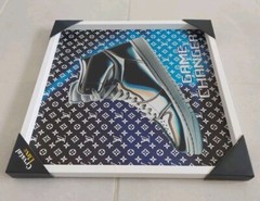 Louis Vuitton 19”X 19” Framed Wall Art Jordan 1 Game Changer Rare