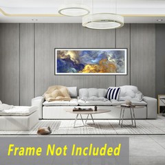 Cloud Abstract Poster, Peel & Stick Removable Repositionable Wall Decals