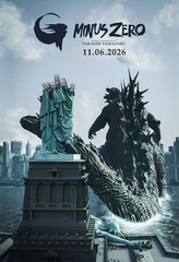 Godzilla Minus Zero Movie Premium Poster Fan Gift
