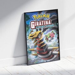 Pokemon Poster Giratina and the Sky Warrior Wall Art Print Shaymin Anime Decor