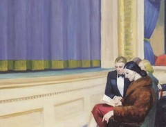 EDWARD HOPPER First Row Orchestra 27.5″ x 39.5″ Offset Lithograph 1997 Realism