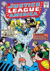 JUSTICE LEAGUE OF AMERICA #21 COMIC BOOK COVER Poster print11″x17″