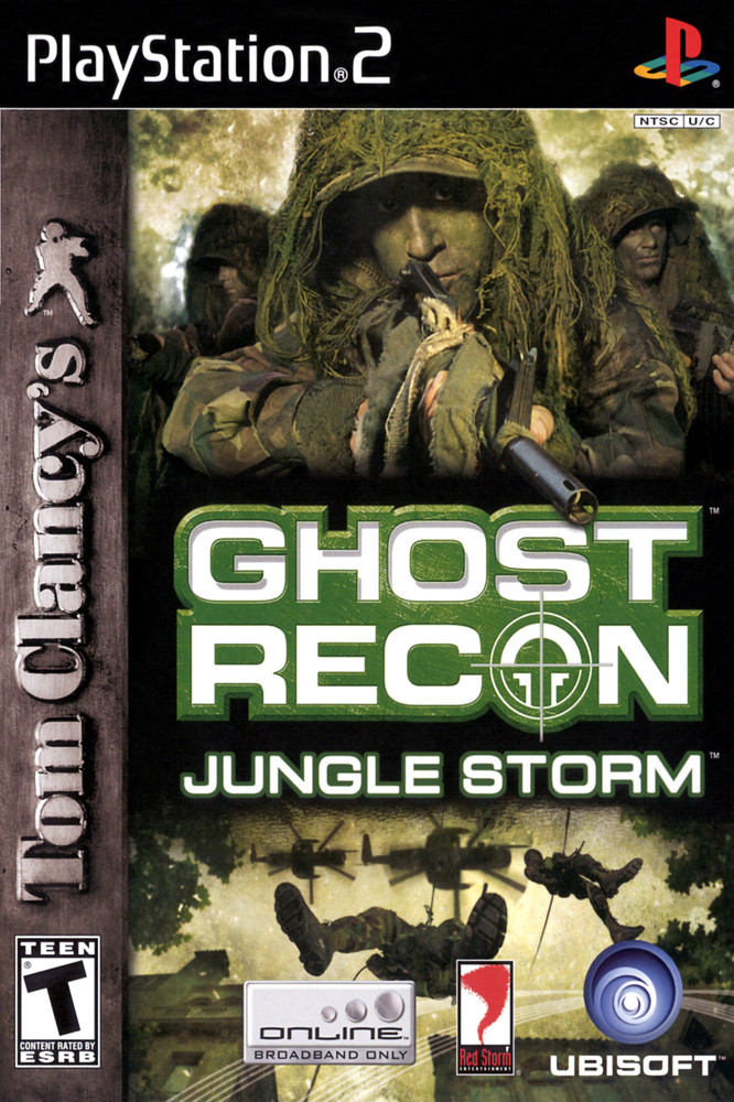 Ghost Recon Jungle Storm PS2 BOX ART Premium POSTER MADE IN USA – PS2118