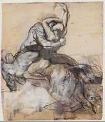Centaur and Young Man : Auguste Rodin : 1905 : Art Print