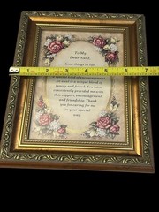 Framed Print To My Dear Aunt 9″ x 7” Verse in Beautiful Tabletop Frame Heartfelt