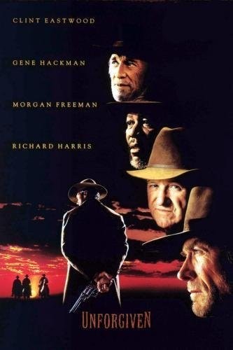 Unforgiven Movie Poster #01 24″x36″ 36″L x 24″W, Multicolor