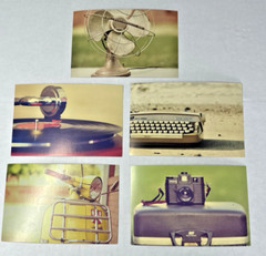 IKEA Urban Vintage Art Cards 4″ x 6″ Set of 5 open package Urban Vintage KORT