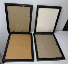Jennifer Garant Fat Chef Set of 4 framed prints 9.5”