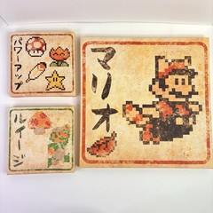 Pyramid America Nintendo Super Mario Canvas Art Work Set of 3 6×6 & 12×12 2018