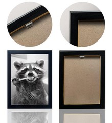Raccoon Bathroom Art Wall Decor Black And White Animal Picture Funny Raccoon …