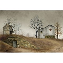 Billy Jacobs Canvas Print THE OLDE ROOT CELLAR 12″x18″ Country Rustic Barn