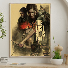 The Last of Us Part II Ellie Joel Survival Game Art Poster 18×24
