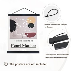Artmag Magnetic Poster Hanger Frame, 12×18 12×16 12×24 12L» x 0.7W», Black