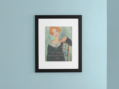 Art PRINTS, Wall Art, 11×14, Vintage Style Print, Sarcastic Art