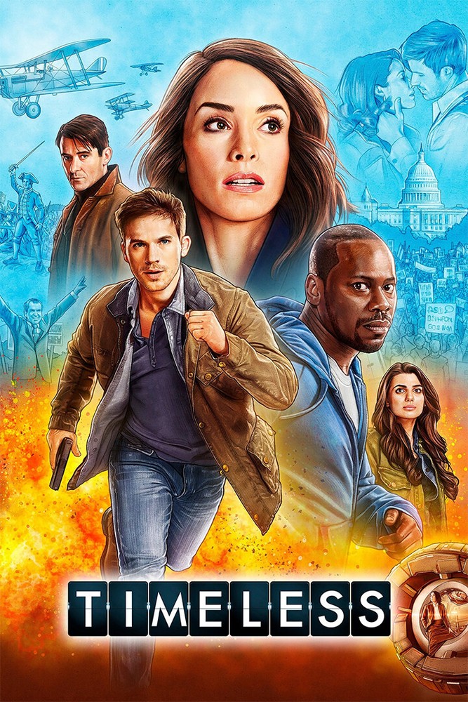 Timeless Tv Show Series Movie Adventure Wall Art Home Decor – POSTER 20×30