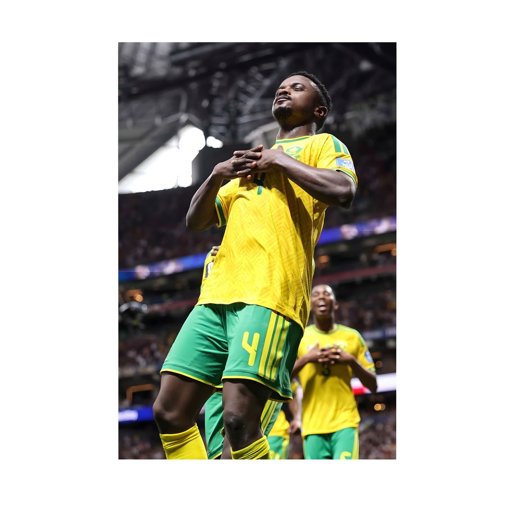 South Africa Soccer Fans Mokoena 4 Goal – World Cup 26 Tribute – POSTER 20″x30″
