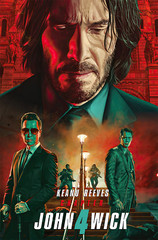 John Wick 4 Movie Poster Fan Gift