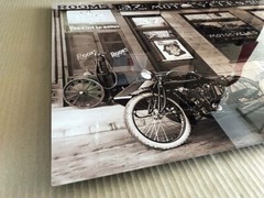 1923 BMW R32 Motorcycle: Metal Print-Gallery Canvas-FujiFilm Photo Poster