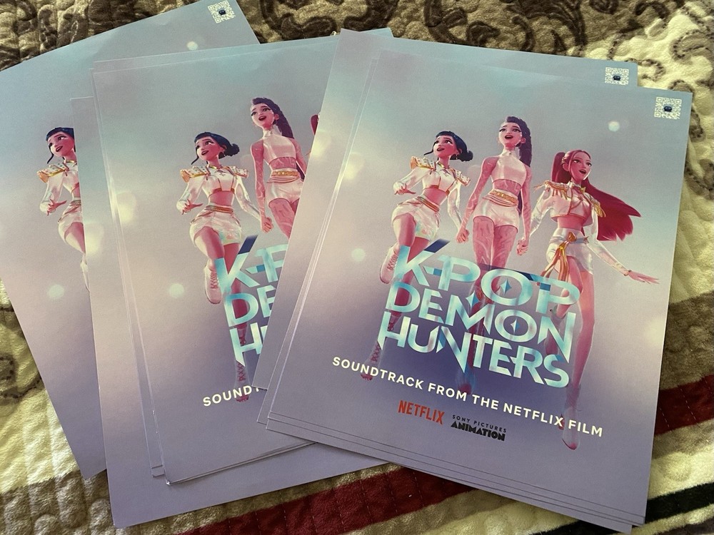 Netflix K-Pop Demon Hunters (2025) – One Sheet Poster 8×10 Inches