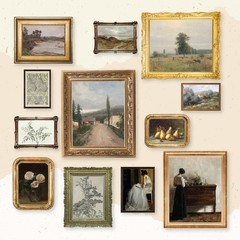 97 Decor Vintage Wall Art Prints – French Antique Decor,
