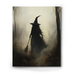 Halloween Canvas Wall Prints Horror Castle Bat Aesthetic Vintage Poster Print