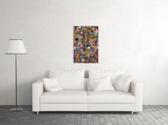 Graffiti Superheroes Cartoon Colourful Painting Wall Art Home – POSTER 20×30