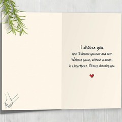 15th Anniversary Card for Husband Wife 15 Year Wedding Anniversary Gift