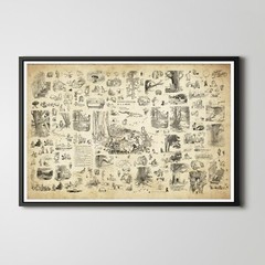 1926 Winnie the Pooh Illustration POSTER! (multiple sizes) – Art – Milne – Draw