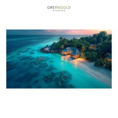 Beauty of Nature Wonderful Island Wall Art Print pick size A4/A3/A2/90x60cm