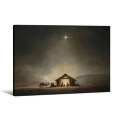 Jesus Birth Wall Decor Paintings Vintage Nativity Scene Wall Art Christian Be…