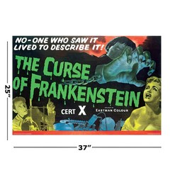 Frankenstein – 3 Piece Movie Poster Set (Regular, The Curse Of & The Bride Of)