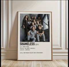 Shameless US Version Tv Series Canvas Poster 12×18 Inches Unframed!