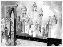 Brooklyn Bridge Art Print Zelda Fitzgerald 1944 American Modernist Surrealism