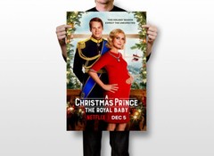 A Christmas Prince 2019 Movie The Royal Baby Family Wall Art Home – POSTER 20×30