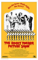 AA5353 The Rocky Horror Picture Show Film 1975 Yellow Movie Poster 11×17
