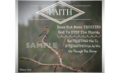Custom 4X6, 5X7 & 8X10 Inspirational Photo’s WITH Frame for Home Decor, Gifts