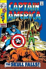 CAPTAIN AMERICA #119 COMIC BOOK COVER Poster print 11″x17″ inches home decor