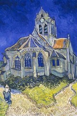 Vincent van Gogh The Church at Auvers Cool Wall Decor Art Print Poster 24×36