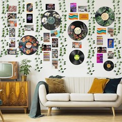 Hippie Decor Posters for Room Aesthetic Botanical Wall Art 4pcs 12 They