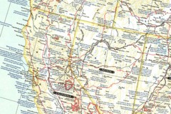 18»x29» United States Map USA Geography US 1953 History Poster Wall Chart