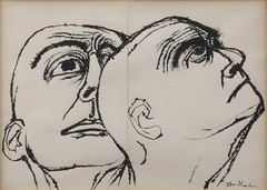 Ben Shahn Expressive Portrait Study – Head Study Giclée Print