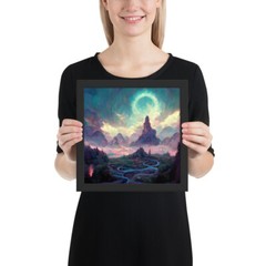 Rift – Gerahmtes Bild