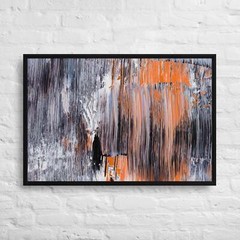 abstract acrylic 36×24-Framed Canvas Print
