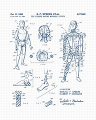 Mix & Match Set Patent Prints, Select any 6 (8×10) for Home Work Office School