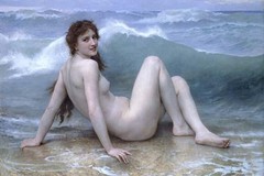 The Wave by William Bouguereau – Art Print