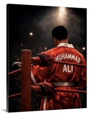 Muhammad Ali Canvas 16X20 Boxing Wall Art Modern Decor Gym Goat Champ